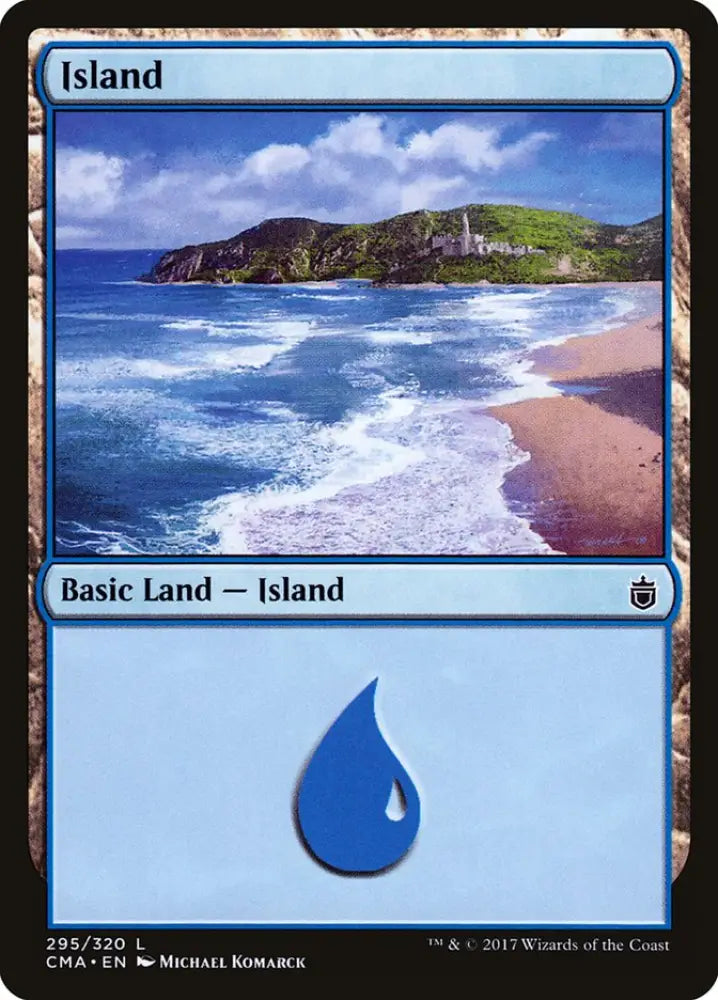 Island (295) [Commander Anthology] - MTG Single