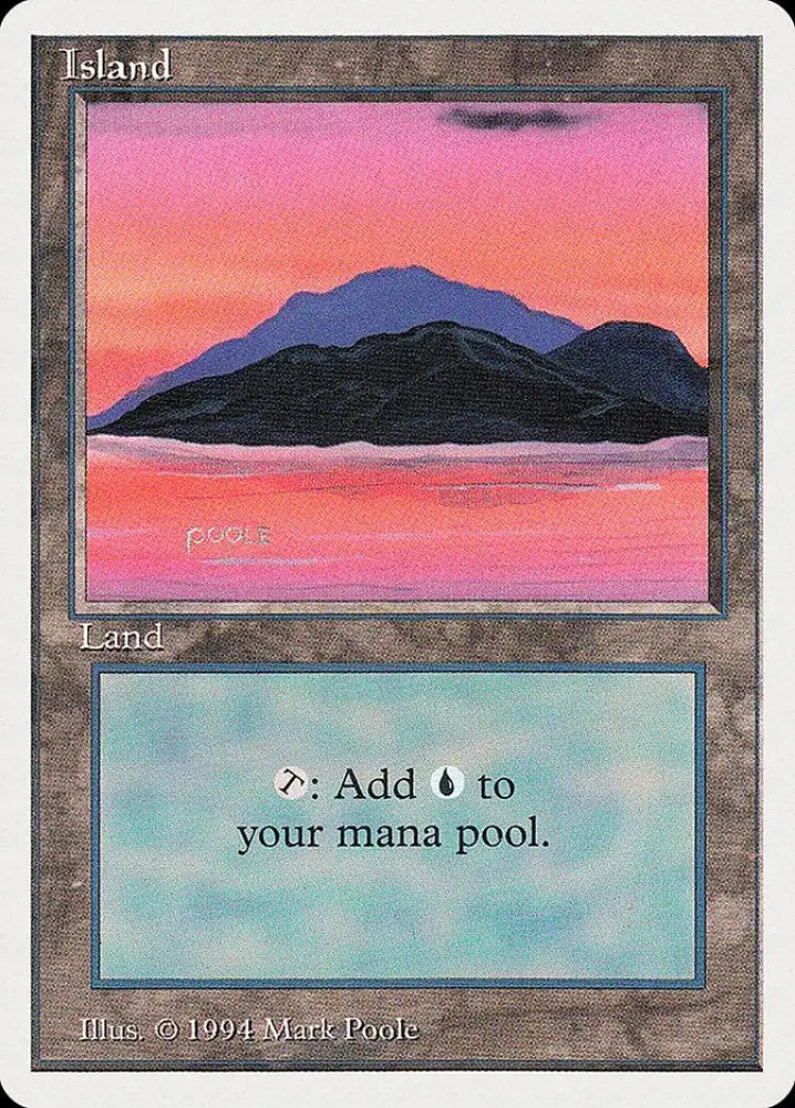 Island (297) [Summer Magic / Edgar] - MTG Single