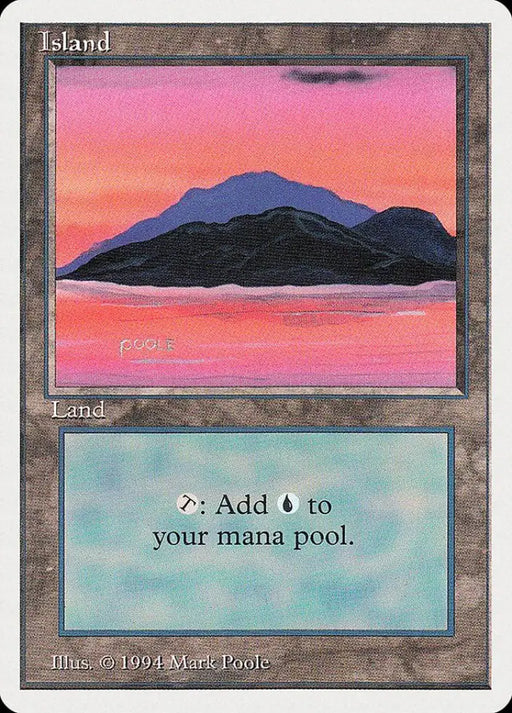 Island (297) [Summer Magic / Edgar] - MTG Single