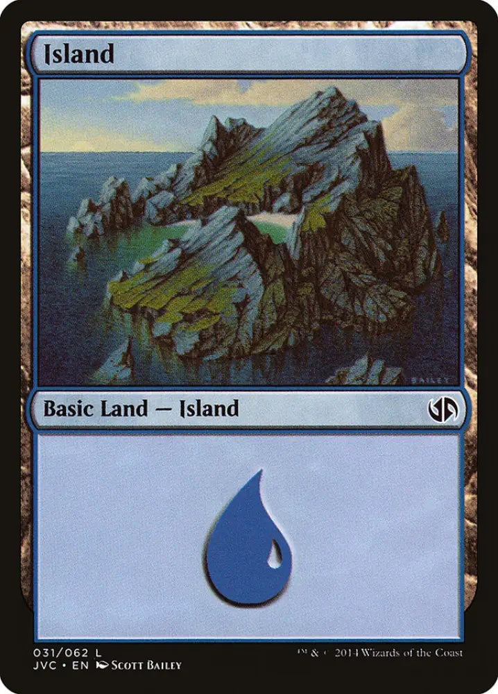 Island (31) [Duel Decks Anthology] - MTG Single