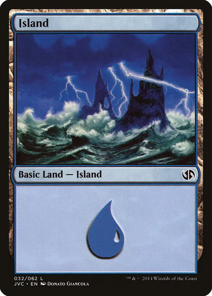 Island (32) [Duel Decks Anthology] - MTG Single
