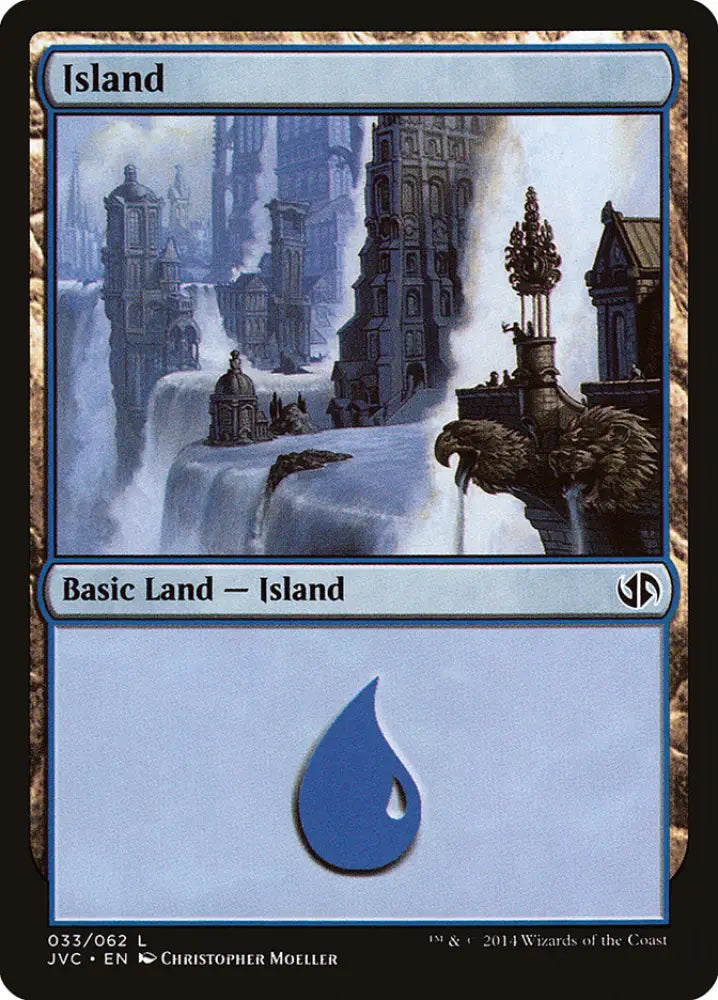 Island (33) [Duel Decks Anthology] - MTG Single