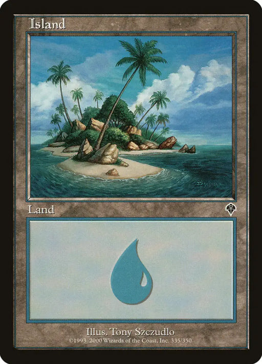 Island (335) [Invasion] - MTG Single