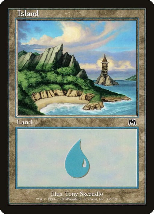 Island (335) [Onslaught] - MTG Single