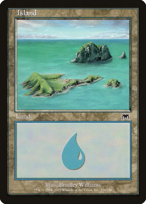 Island (336) [Onslaught] - MTG Single