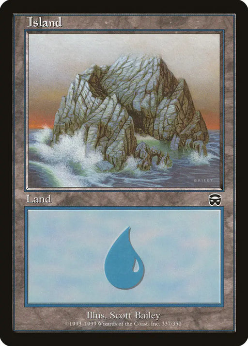 Island (337) [Mercadian Masques] - MTG Single