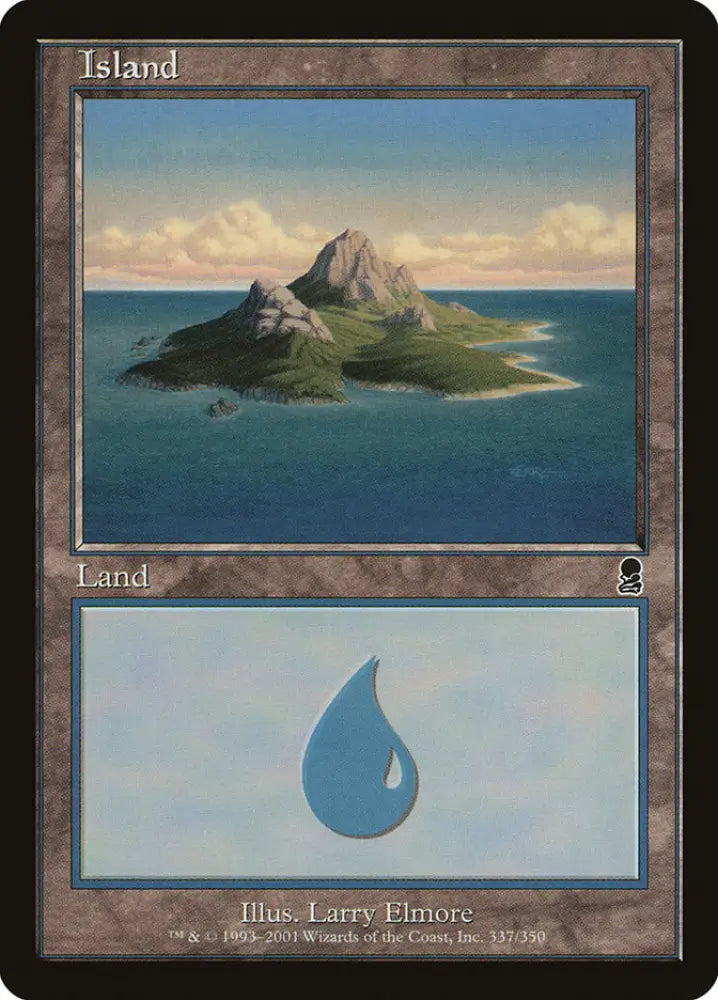 Island (337) [Odyssey] - MTG Single