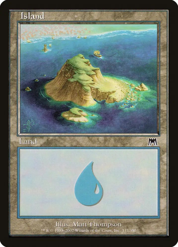 Island (337) [Onslaught] - MTG Single
