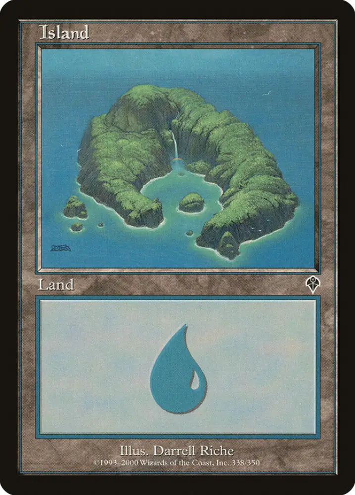 Island (338) [Invasion] - MTG Single