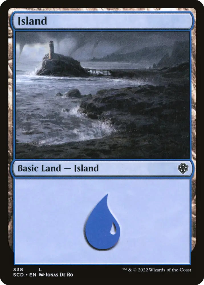 Island (338) [Starter Commander Decks] - MTG Single