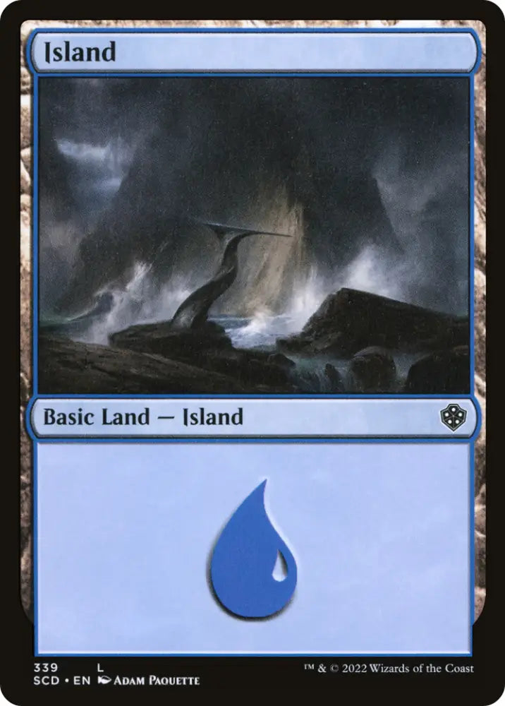 Island (339) [Starter Commander Decks] - MTG Single