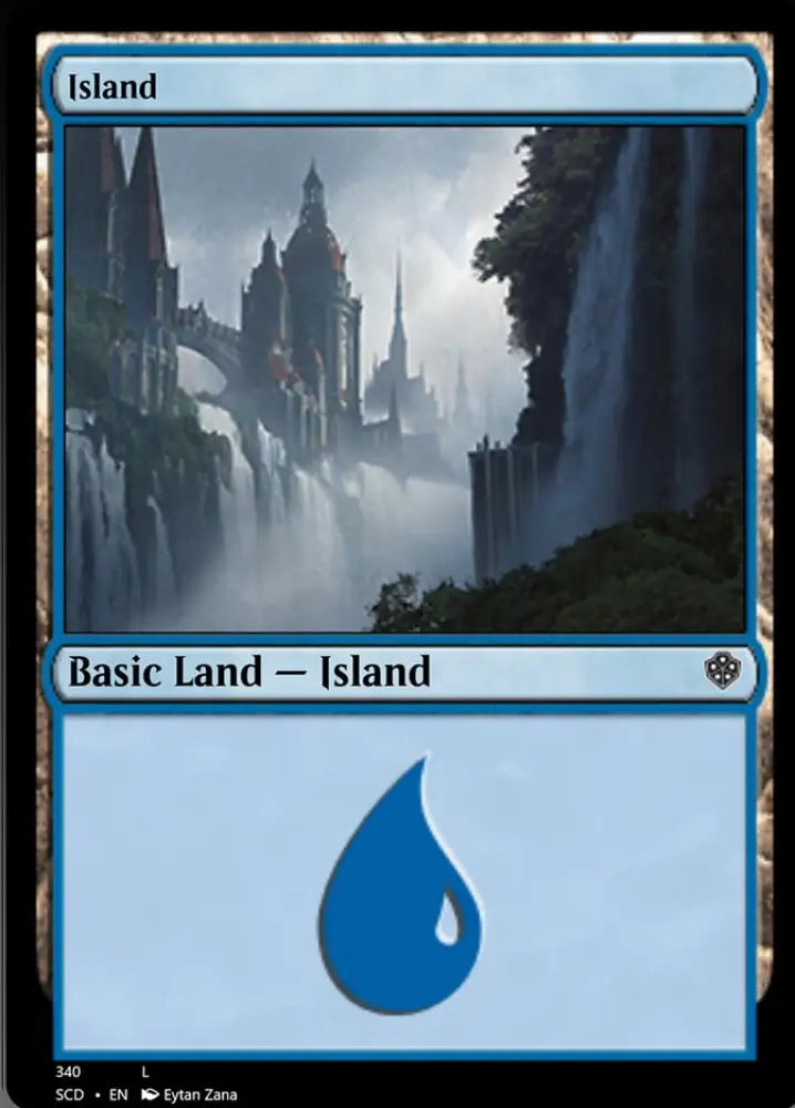 Island (340) [Starter Commander Decks] - MTG Single