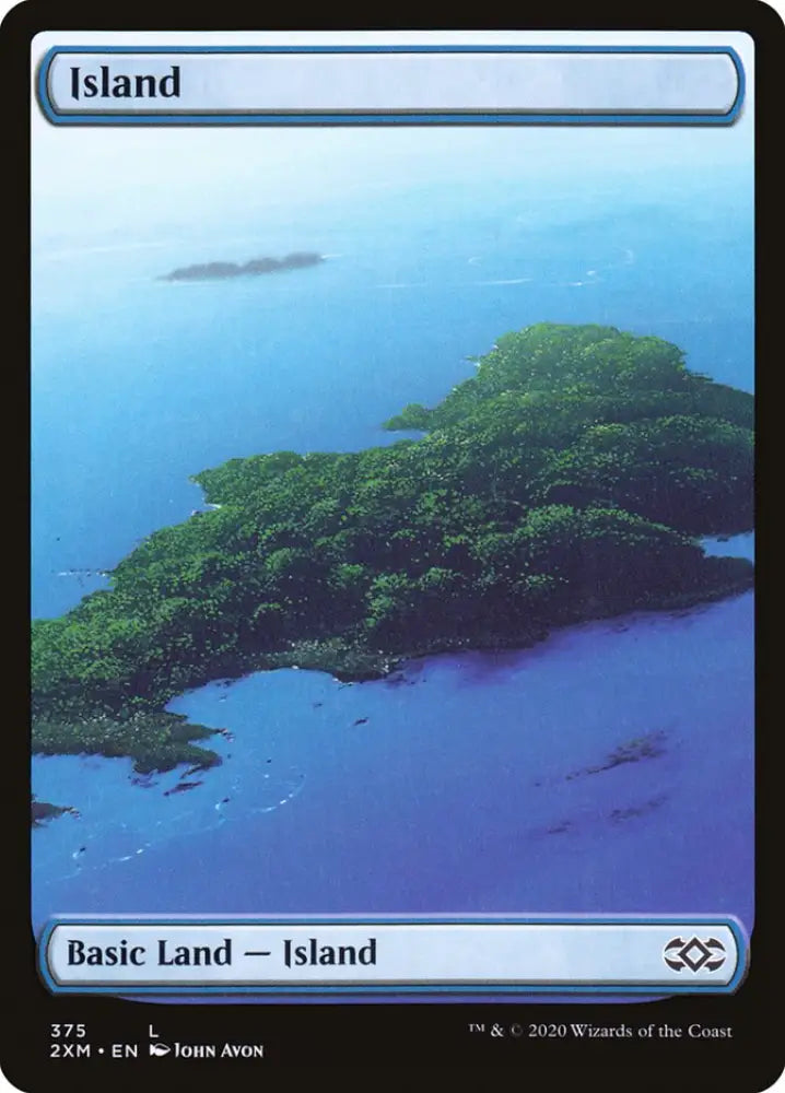 Island (375) [Double Masters] - MTG Single