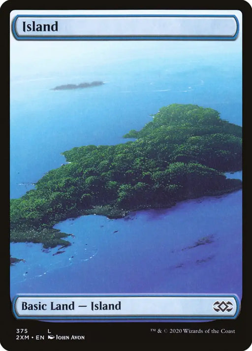Island (375) [Double Masters] - MTG Single