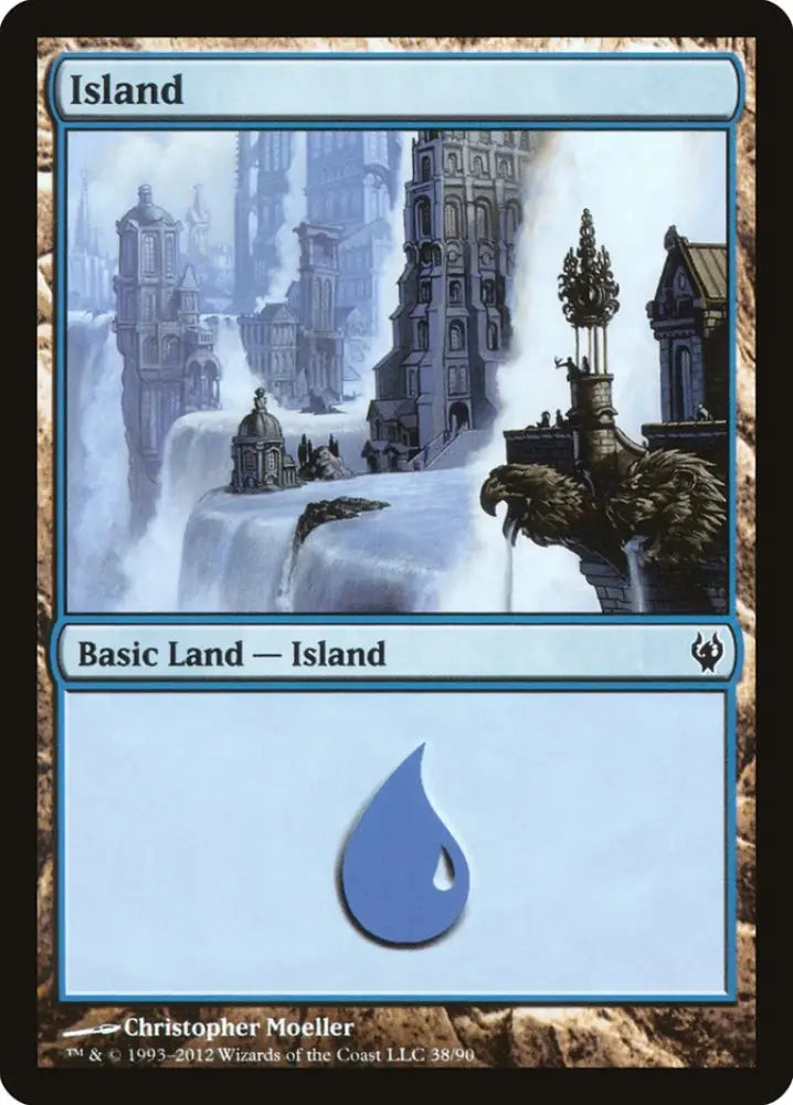 Island (38) [Duel Decks: Izzet vs. Golgari] - MTG Single