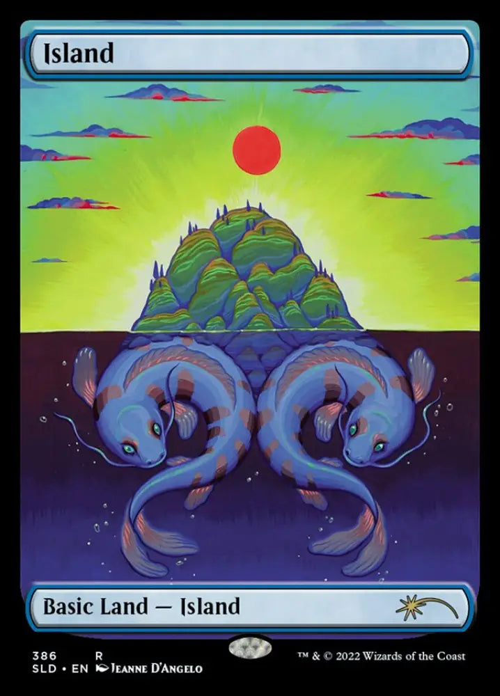 Island (386) [Secret Lair Drop Series] - MTG Single