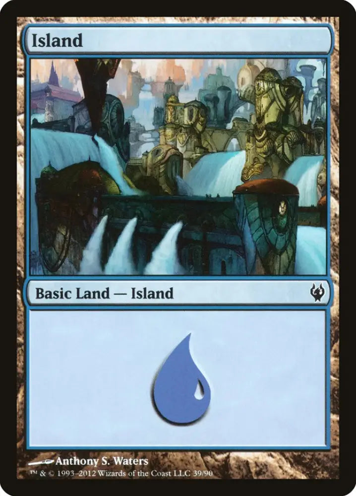 Island (39) [Duel Decks: Izzet vs. Golgari] - MTG Single