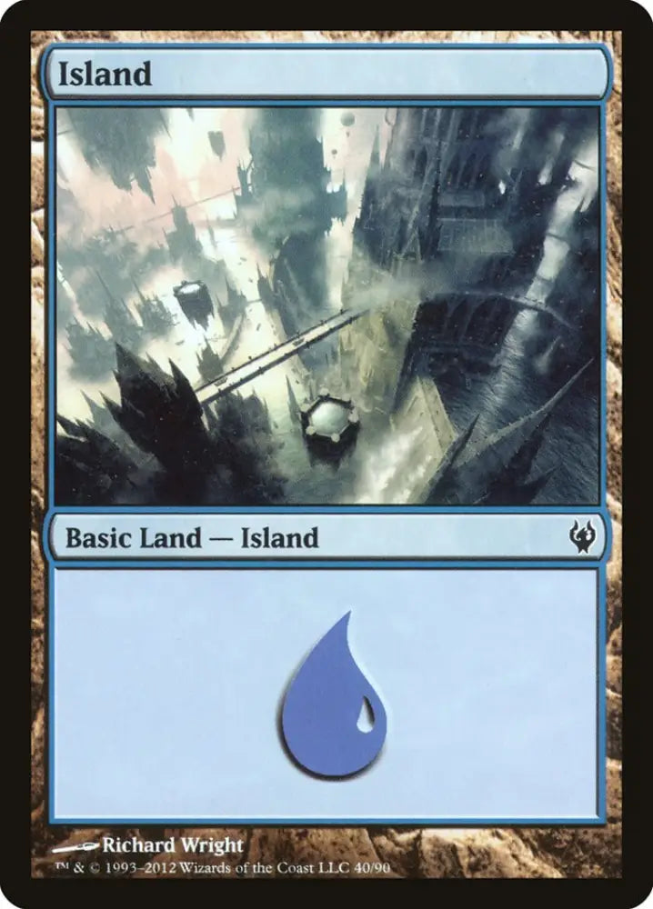 Island (40) [Duel Decks: Izzet vs. Golgari] - MTG Single