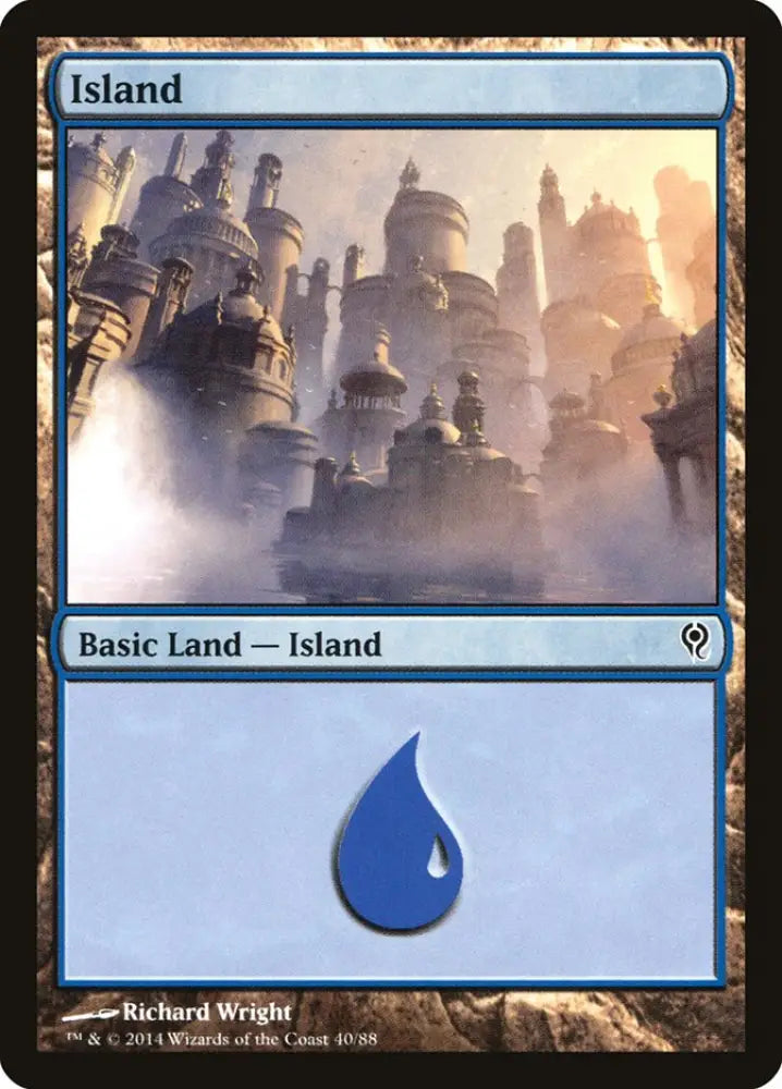 Island (40) [Duel Decks: Jace vs. Vraska] - MTG Single