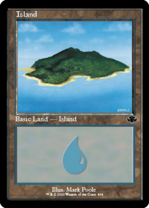 Island (404) (Retro) [Dominaria Remastered] - MTG Single