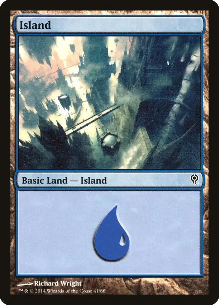 Island (41) [Duel Decks: Jace vs. Vraska] - MTG Single