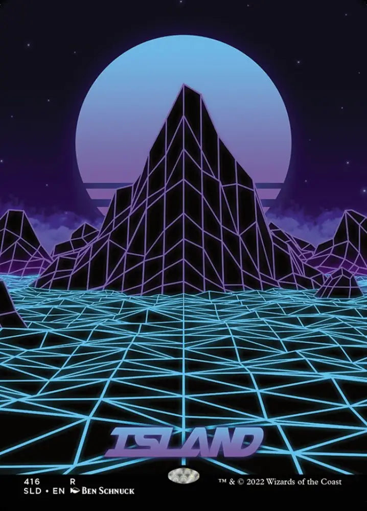 Island (416) [Secret Lair Drop Series] - MTG Single