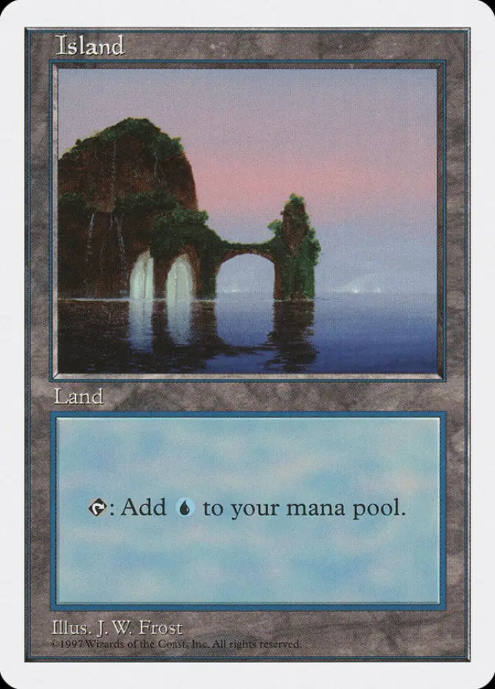 Island (434) [Fifth Edition] - MTG Single