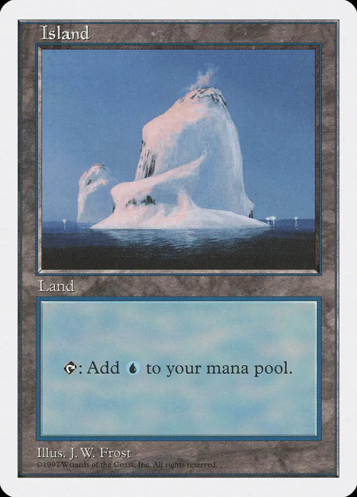 Island (437) [Fifth Edition] - MTG Single