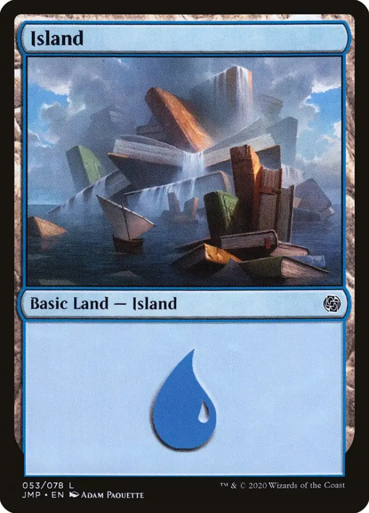 Island (53) [Jumpstart] - MTG Single