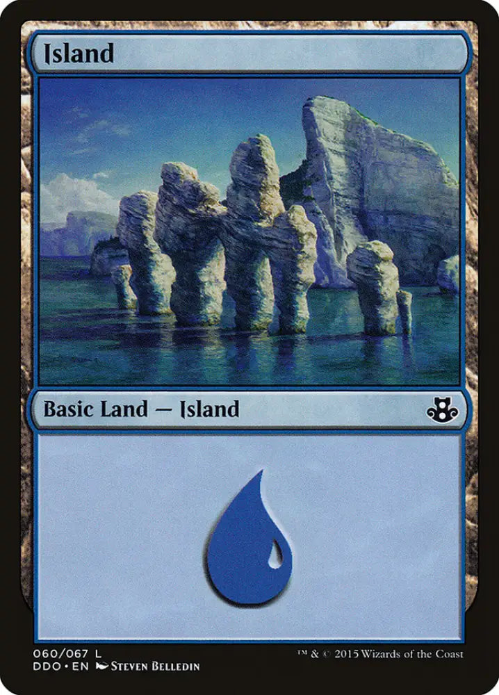 Island (60) [Duel Decks: Elspeth vs. Kiora] - MTG Single