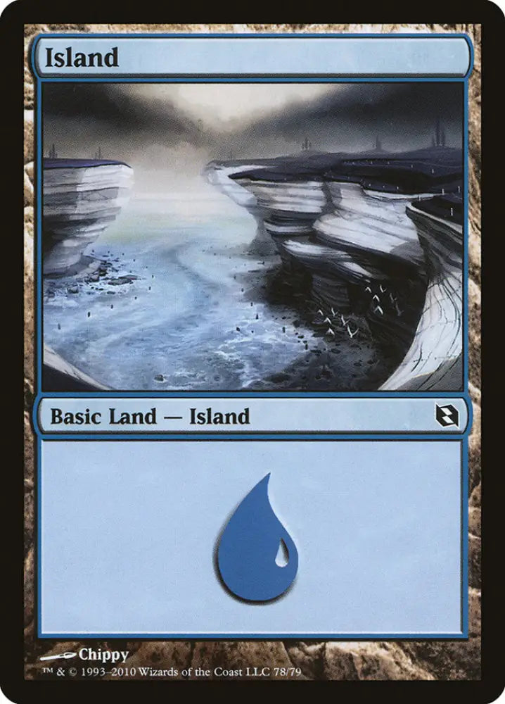 Island (78) [Duel Decks: Elspeth vs. Tezzeret] - MTG Single