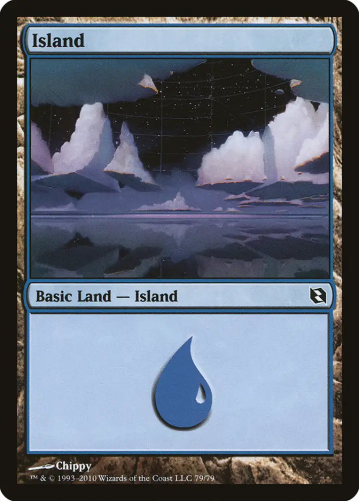 Island (79) [Duel Decks: Elspeth vs. Tezzeret] - MTG Single