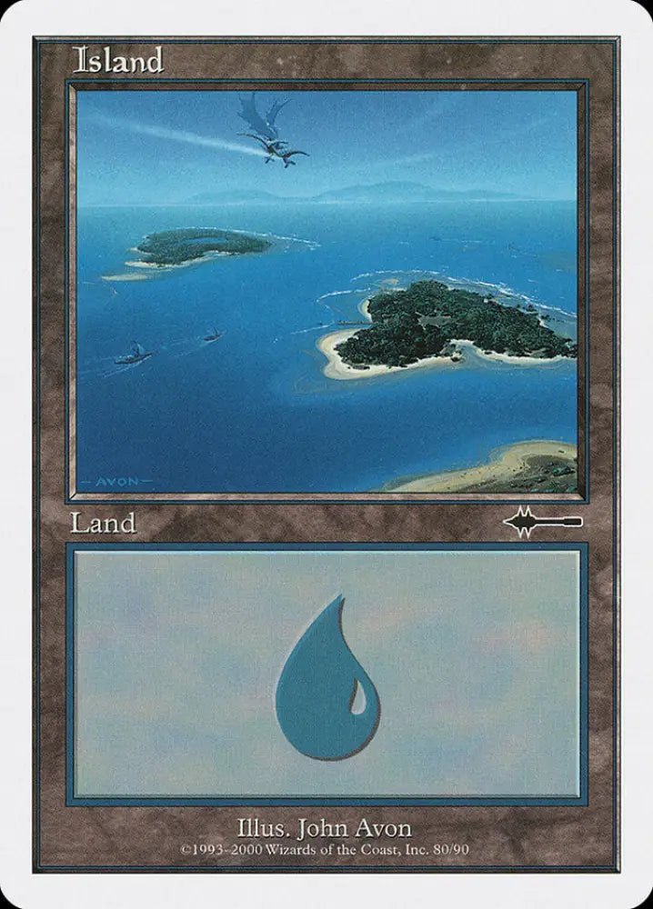 Island (80) [Beatdown] - MTG Single