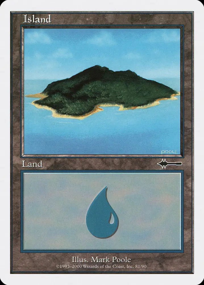 Island (81) [Beatdown] - MTG Single