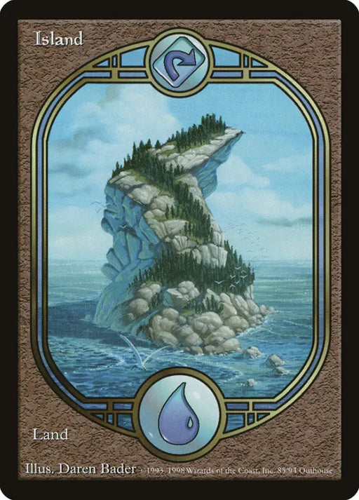Island (85) [Unglued] - MTG Single