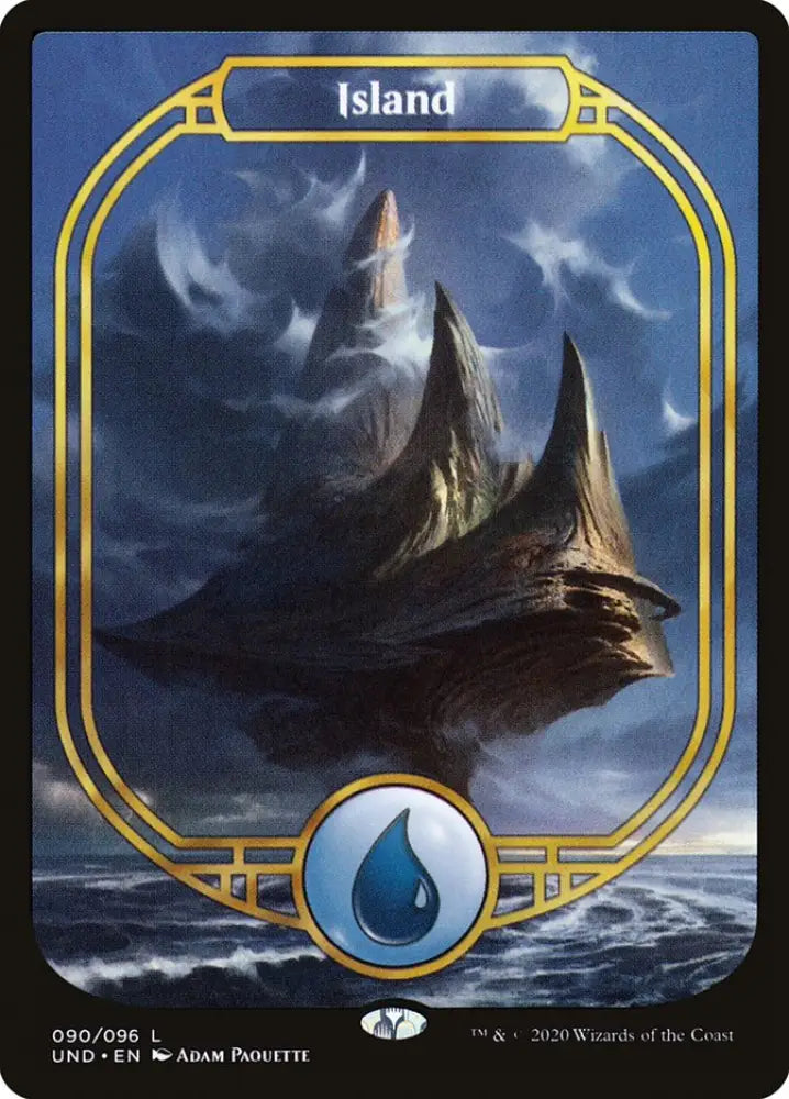 Island (90) [Unsanctioned] - MTG Single