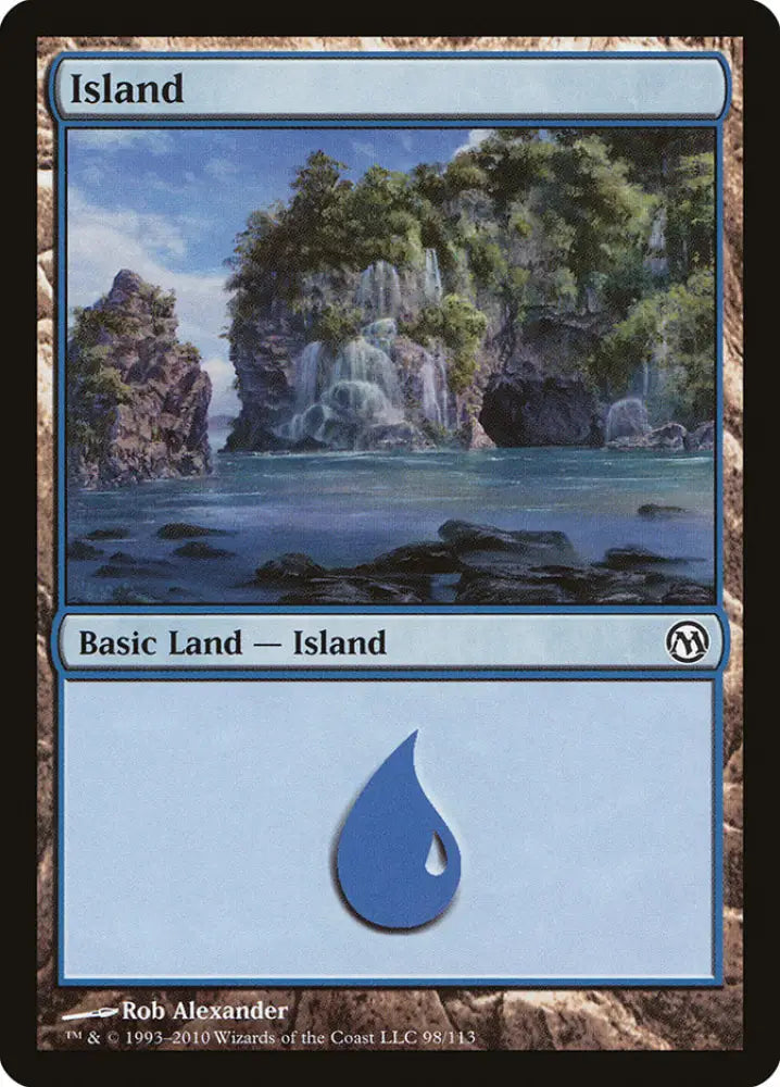 Island (98) [Duels of the Planeswalkers] - MTG Single