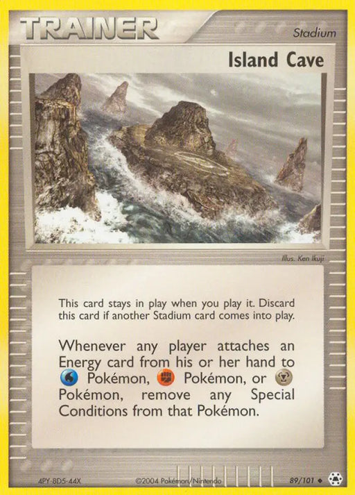 Island Cave (89/101) [EX: Hidden Legends] - Pokemon Single