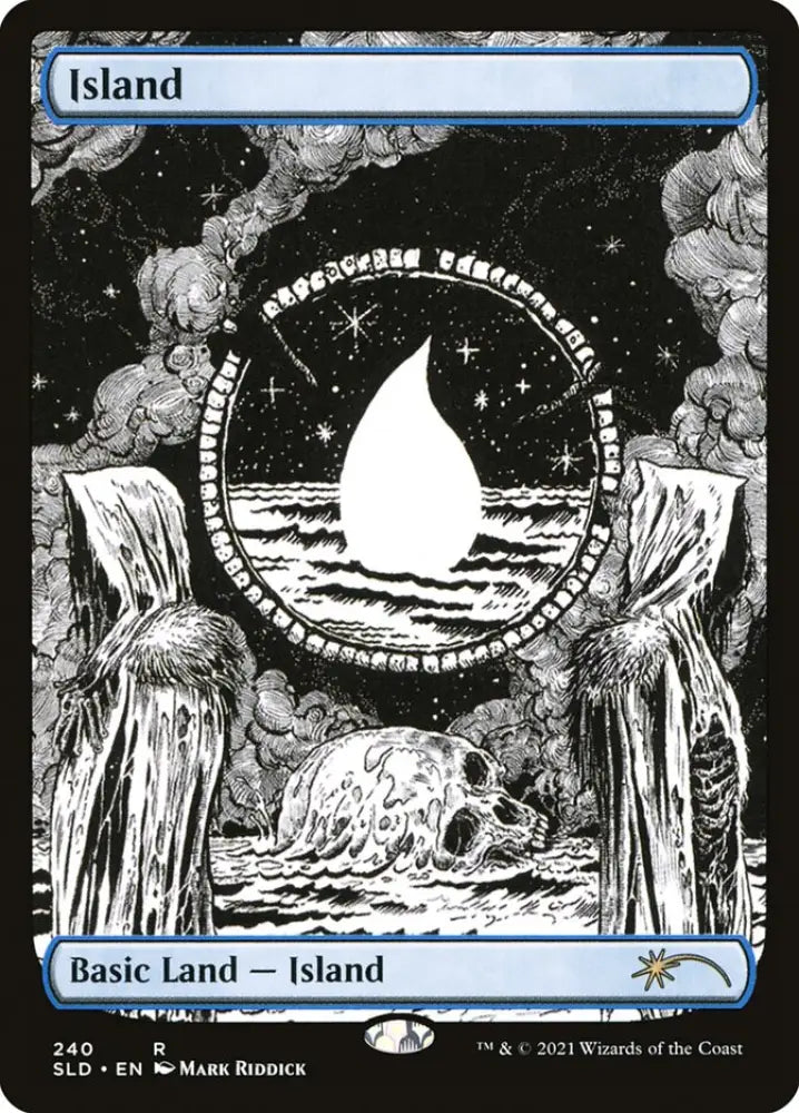 Island (Crushing Brutality) [Secret Lair Drop Series] - MTG Single