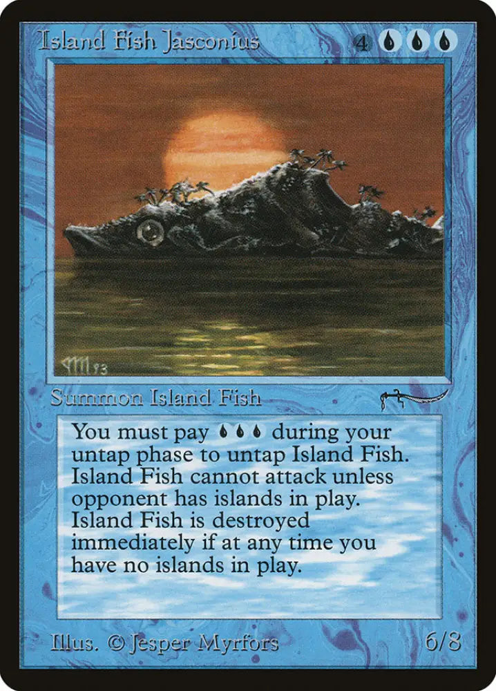 Island Fish Jasconius [Arabian Nights] - MTG Single