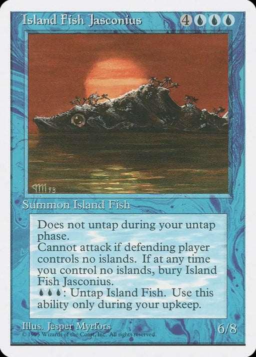 Island Fish Jasconius [Fourth Edition] - MTG Single