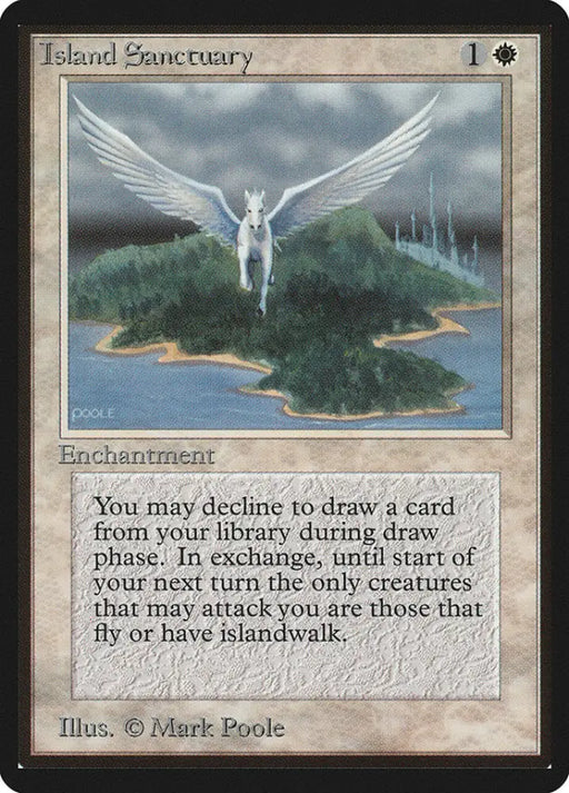 Island Sanctuary [Beta Edition] - MTG Single