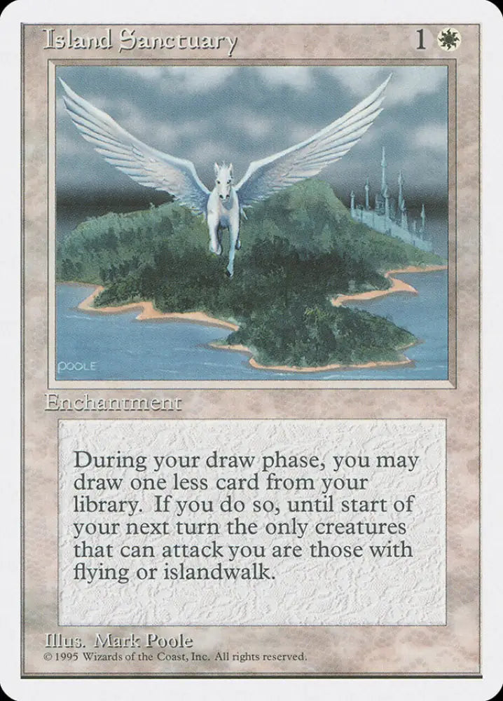 Island Sanctuary [Fourth Edition] - MTG Single