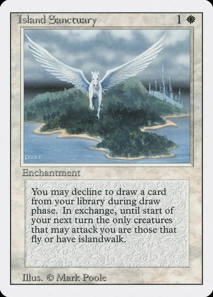 Island Sanctuary [Revised Edition] - MTG Single