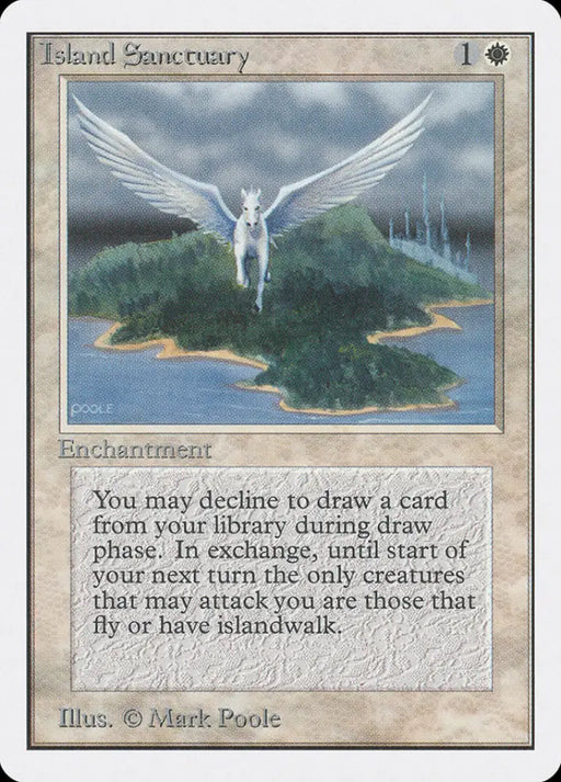 Island Sanctuary [Unlimited Edition] - MTG Single