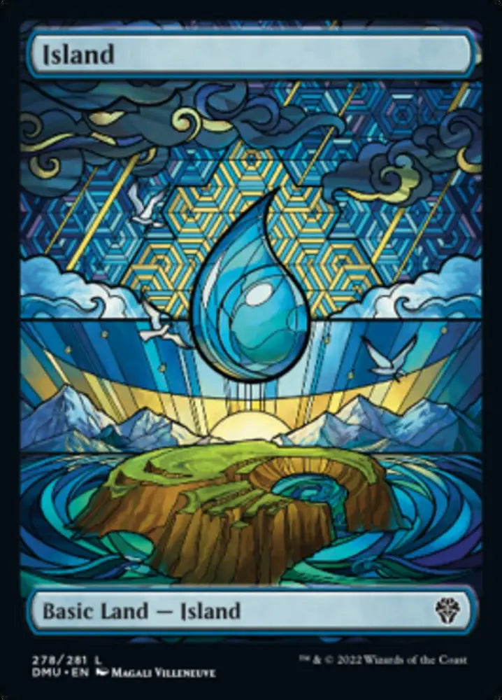 Island (Showcase) [Dominaria United] - MTG Single