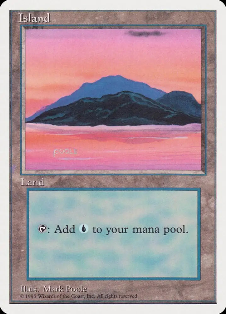 Island (Signature on Bottom Left) [Rivals Quick Start Set] - MTG Single