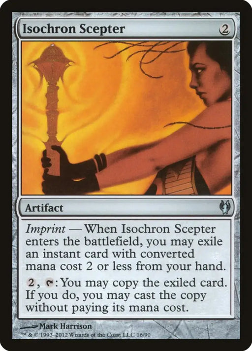 Isochron Scepter [Duel Decks: Izzet vs. Golgari] - MTG Single