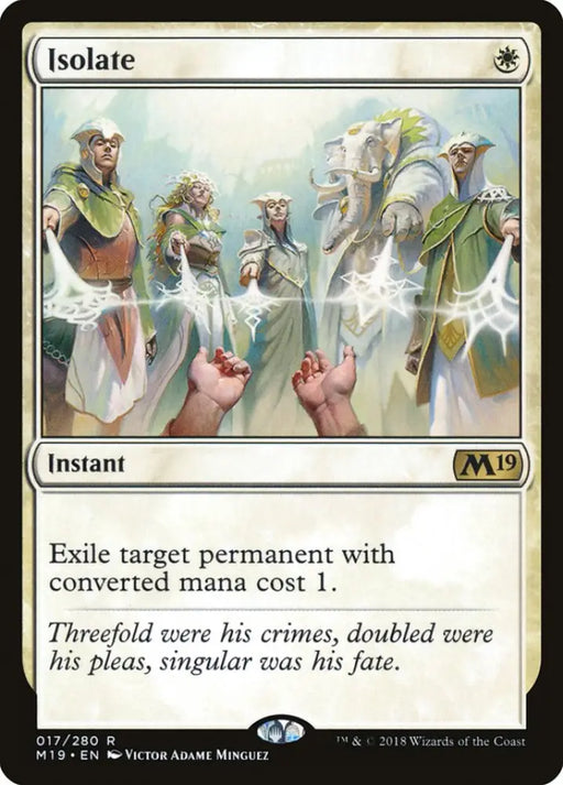 Isolate [Core Set 2019] - MTG Single