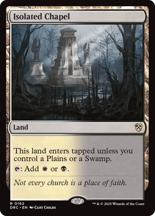 Isolated Chapel [Aetherdrift Commander] - MTG Single